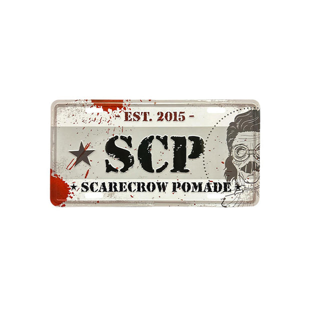 Decorative License Plate  // Scarecrow Pomade